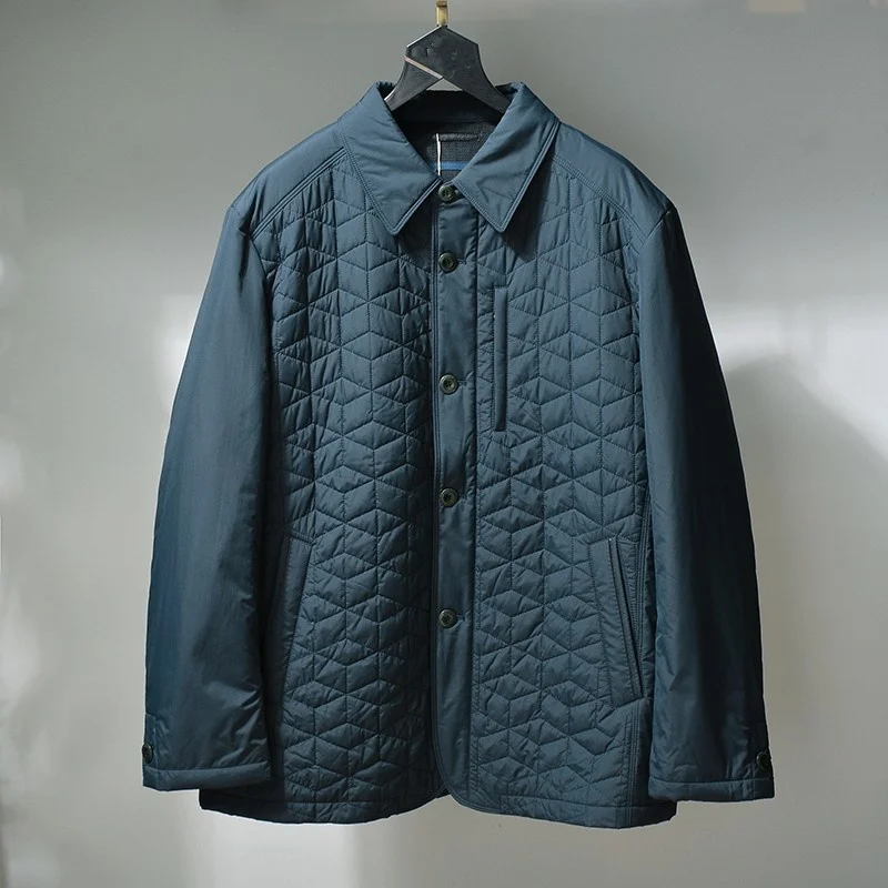 Winter Autumn New Fashion Middle Aged Mens Casual Loose Short Parkas Single Breasted Turn-Down Collar Pockets Warm Outerwear
Winter Autumn New Fashion Middle Aged Mens Casual Loose Short Parkas Single Breasted Turn-Down Collar Pockets Warm Outerwear