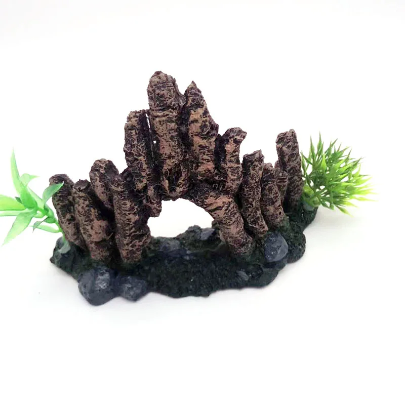 New Aquarium Decoration Stylish Retro Stone Decor Door Pillars Cave Decoration Manual Resin Landscaping For Aquarium Fish Tank
New Aquarium Decoration Stylish Retro Stone Decor Door Pillars Cave Decoration Manual Resin Landscaping For Aquarium Fish Tank