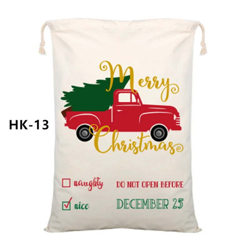 2021 Popular 100pcs/Lot Christmas Drawstring Gift Bag Customized Canvas Drawstring Bags Big Size Santa Sack Gift
2021 Popular 100pcs/Lot Christmas Drawstring Gift Bag Customized Canvas Drawstring Bags Big Size Santa Sack Gift