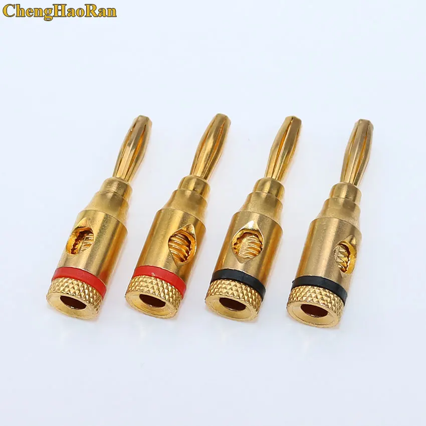 ChengHaoRan 4mm Gold-Plated Musical Audio Speaker Cable Wire Banana Plug Connector Plated Musical Speaker Cable Wire Pin
ChengHaoRan 4mm Gold-Plated Musical Audio Speaker Cable Wire Banana Plug Connector Plated Musical Speaker Cable Wire Pin