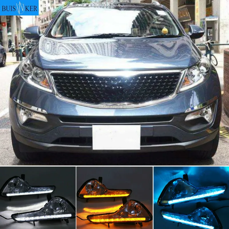 2 Pcs LED Daytime Running Light Driving Light DRL Fog Lamp Cover Car-styling For KIA Sportage DRL 2010 2011 2012 2013 2014
2 Pcs LED Daytime Running Light Driving Light DRL Fog Lamp Cover Car-styling For KIA Sportage DRL 2010 2011 2012 2013 2014