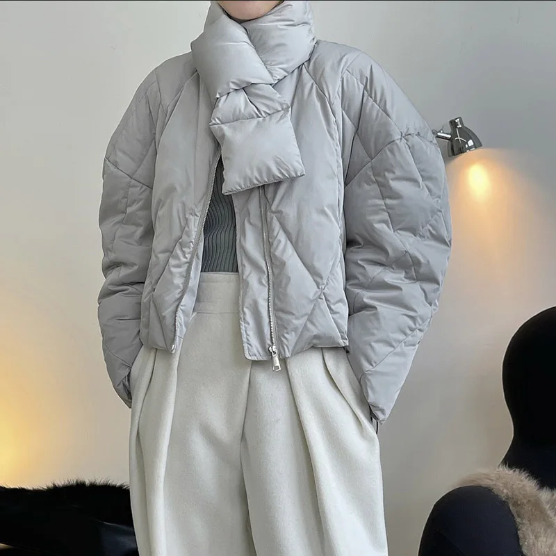 2021 Women's Winter New Fashion Lamb Leg Sleeve Profile O Neck White Duck Down Jacket For Ladies Loose Thin Short Thick Jacket
2021 Women's Winter New Fashion Lamb Leg Sleeve Profile O Neck White Duck Down Jacket For Ladies Loose Thin Short Thick Jacket
