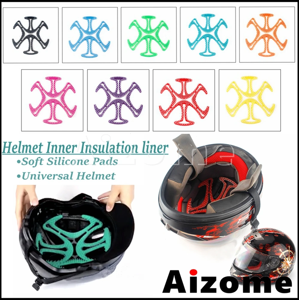 Universal Motorcycle Helmet Insulation Silicone Pad Motorbike Breathable Riding Helmet Lining Bike Moto Helmet Inner Accessories
Universal Motorcycle Helmet Insulation Silicone Pad Motorbike Breathable Riding Helmet Lining Bike Moto Helmet Inner Accessories