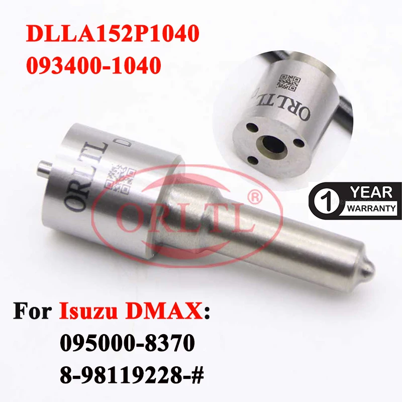 ORLTL DLLA152P1040 Common Rail дизельная Форсунка DLLA 152P1040 масляный инъекционный атомайзер DLLA 152 P1040 для Isuzu DMAX 095000-8370
ORLTL DLLA152P1040 Common Rail дизельная Форсунка DLLA 152P1040 масляный инъекционный атомайзер DLLA 152 P1040 для Isuzu DMAX 095000-8370