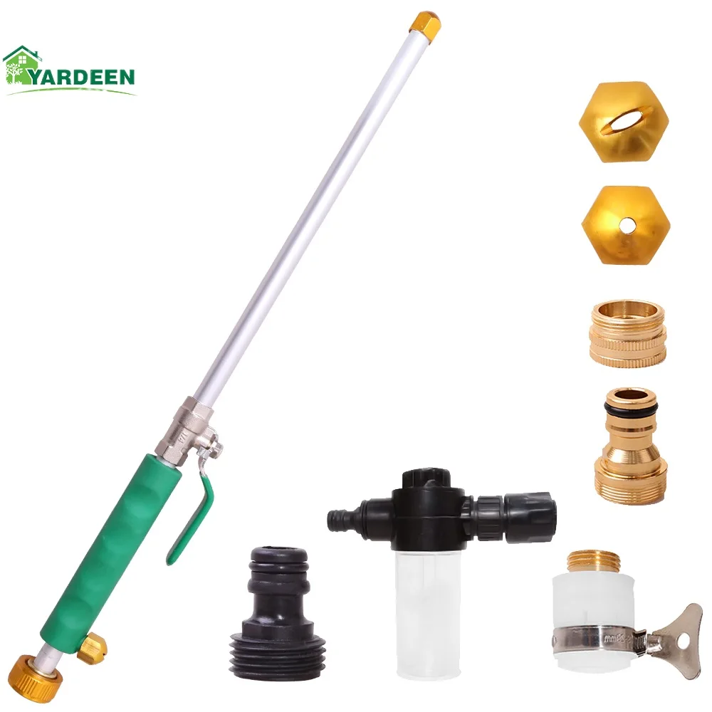 High Pressure Water Gun Water jet Metal Car Washer Washing Tools Garden With Two Different Nozzles Adjustable Valve
High Pressure Water Gun Water jet Metal Car Washer Washing Tools Garden With Two Different Nozzles Adjustable Valve