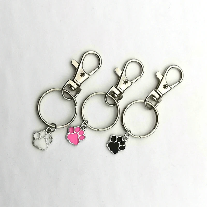 New Three-color Dog Claw Pendant Lobster Buckle Keychain Cute Pet Jewelry Accessories Key Ring Fashion Female Gift Charm Bag
New Three-color Dog Claw Pendant Lobster Buckle Keychain Cute Pet Jewelry Accessories Key Ring Fashion Female Gift Charm Bag