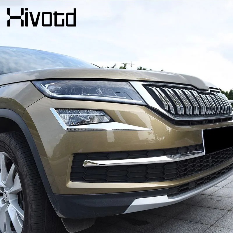 Для Skoda Kodiaq 2019, автомобильный Стайлинг, передняя и задняя противотуманная фара, крышка, накладка на брови, внешние аксессуары, декоративные детали, Стайлинг
Для Skoda Kodiaq 2019, автомобильный Стайлинг, передняя и задняя противотуманная фара, крышка, накладка на брови, внешние аксессуары, декоративные детали, Стайлинг