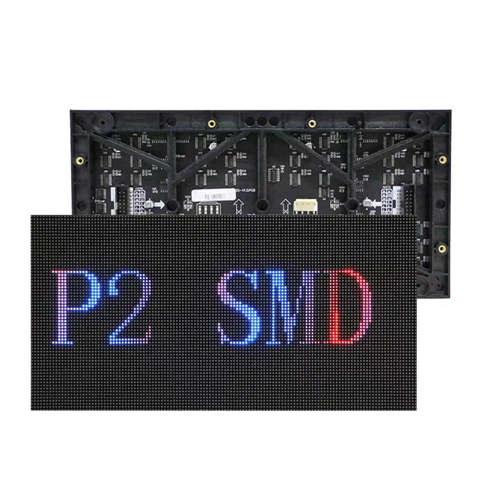 P2 LED Module 256 * 128mm Indoor HD Full Color Display Unit Board 128 * 64 Pixel 1 / 32 Scan SMD1515
P2 LED Module 256 * 128mm Indoor HD Full Color Display Unit Board 128 * 64 Pixel 1 / 32 Scan SMD1515