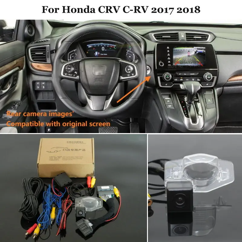 Yeshibation Car Reverse Backup Camera Sets For Honda CRV C-RV 2017 2018 - RCA & Original Screen Compatible
Yeshibation Car Reverse Backup Camera Sets For Honda CRV C-RV 2017 2018 - RCA & Original Screen Compatible