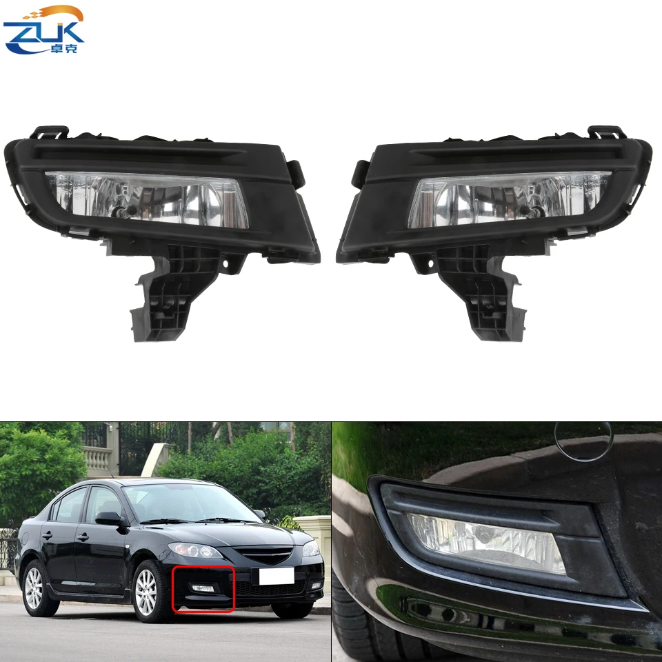 ZUK 2PCS Front Bumper Fog Light Fog Lamp Daytime Running Driving Anti-Fog Light For Mazda 3 M3 2007 2008 2009 Foglights 12V 51W
ZUK 2PCS Front Bumper Fog Light Fog Lamp Daytime Running Driving Anti-Fog Light For Mazda 3 M3 2007 2008 2009 Foglights 12V 51W