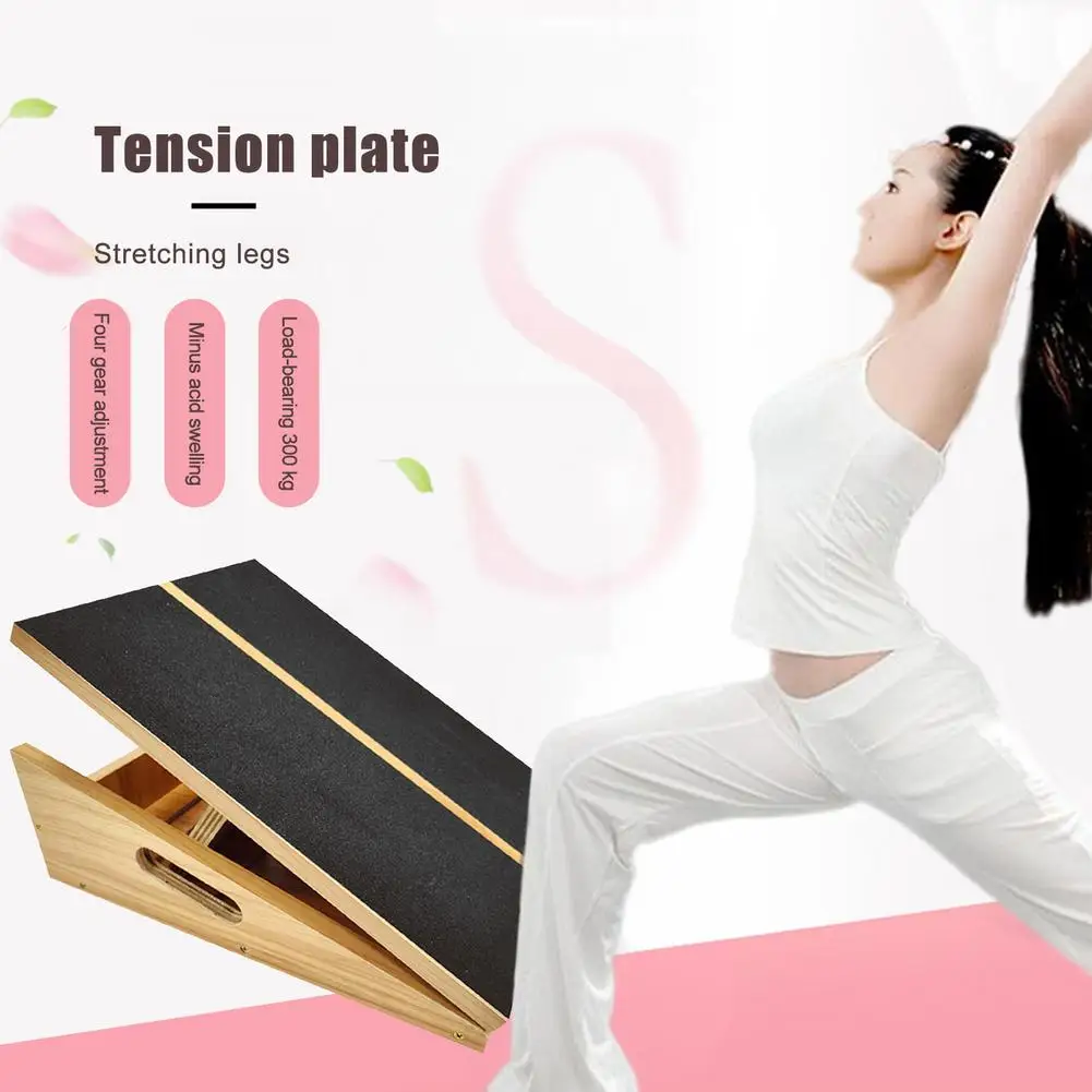 Tilt Plate Adjustable Tilt Leg Stretch Tilt Plate Wooden Slant Board Safe Stimulation Widely Used Tension Board Fitness
Tilt Plate Adjustable Tilt Leg Stretch Tilt Plate Wooden Slant Board Safe Stimulation Widely Used Tension Board Fitness