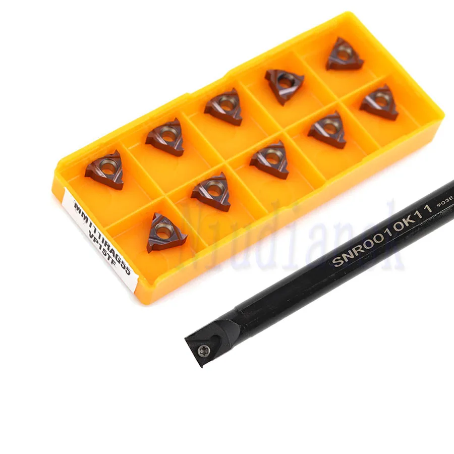 1pc SNR0008 SNR0010K11 SNR0012 SNR0013 SNR0016Q11 SNL Thread Turning Tool Holder 10pcs 11ER AG55 VP15TF 11IR AG60 Carbide Insert
1pc SNR0008 SNR0010K11 SNR0012 SNR0013 SNR0016Q11 SNL Thread Turning Tool Holder 10pcs 11ER AG55 VP15TF 11IR AG60 Carbide Insert
