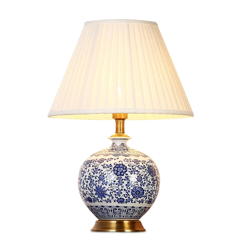 Ceramic Table Lamp Bedside Lamp Blue Table Lamps for the Bedroom for Living Room Vintage Bedroom Lamp Home Decor
Ceramic Table Lamp Bedside Lamp Blue Table Lamps for the Bedroom for Living Room Vintage Bedroom Lamp Home Decor