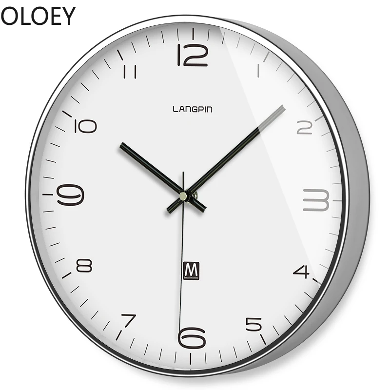 Large Luxury Wall Clock Metal White Living Room Bedroom Office Silent Metal Clocks Quartz Clock Wall Clocks Home Decor Europe
Large Luxury Wall Clock Metal White Living Room Bedroom Office Silent Metal Clocks Quartz Clock Wall Clocks Home Decor Europe