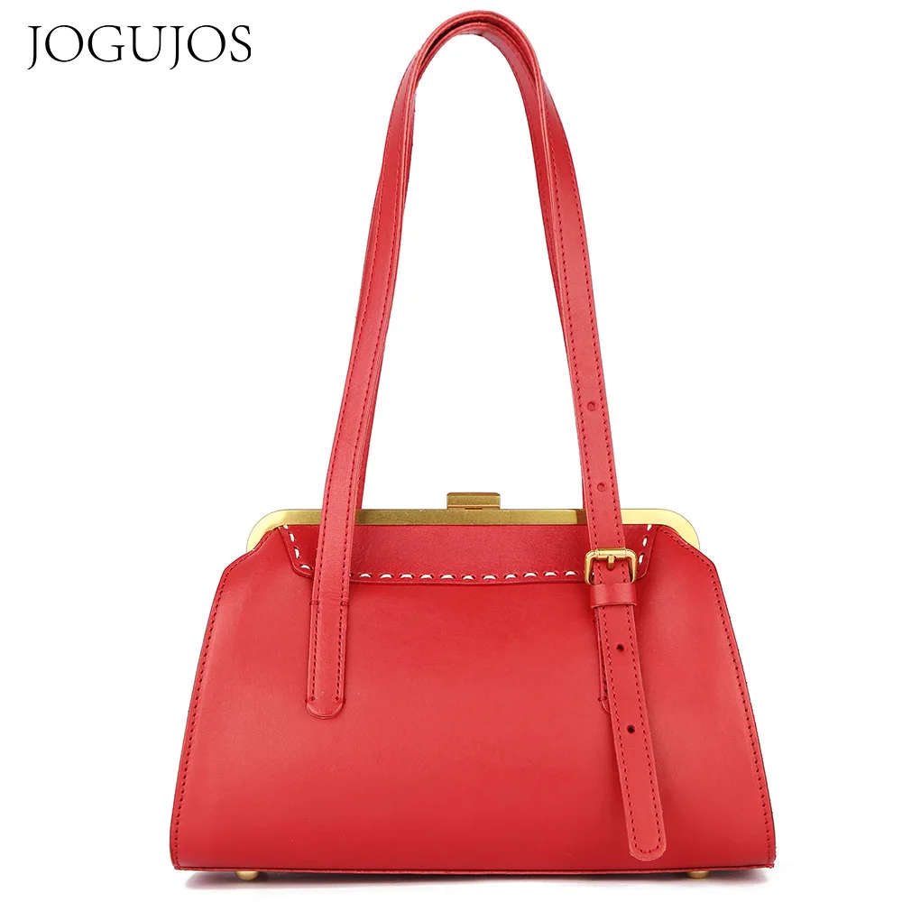 JOGUJOS Shoulder Bag for Women New Luxury Designer Geniune Leather Handbags Purse Cow Leather High Quality Ladies Tote
JOGUJOS Shoulder Bag for Women New Luxury Designer Geniune Leather Handbags Purse Cow Leather High Quality Ladies Tote