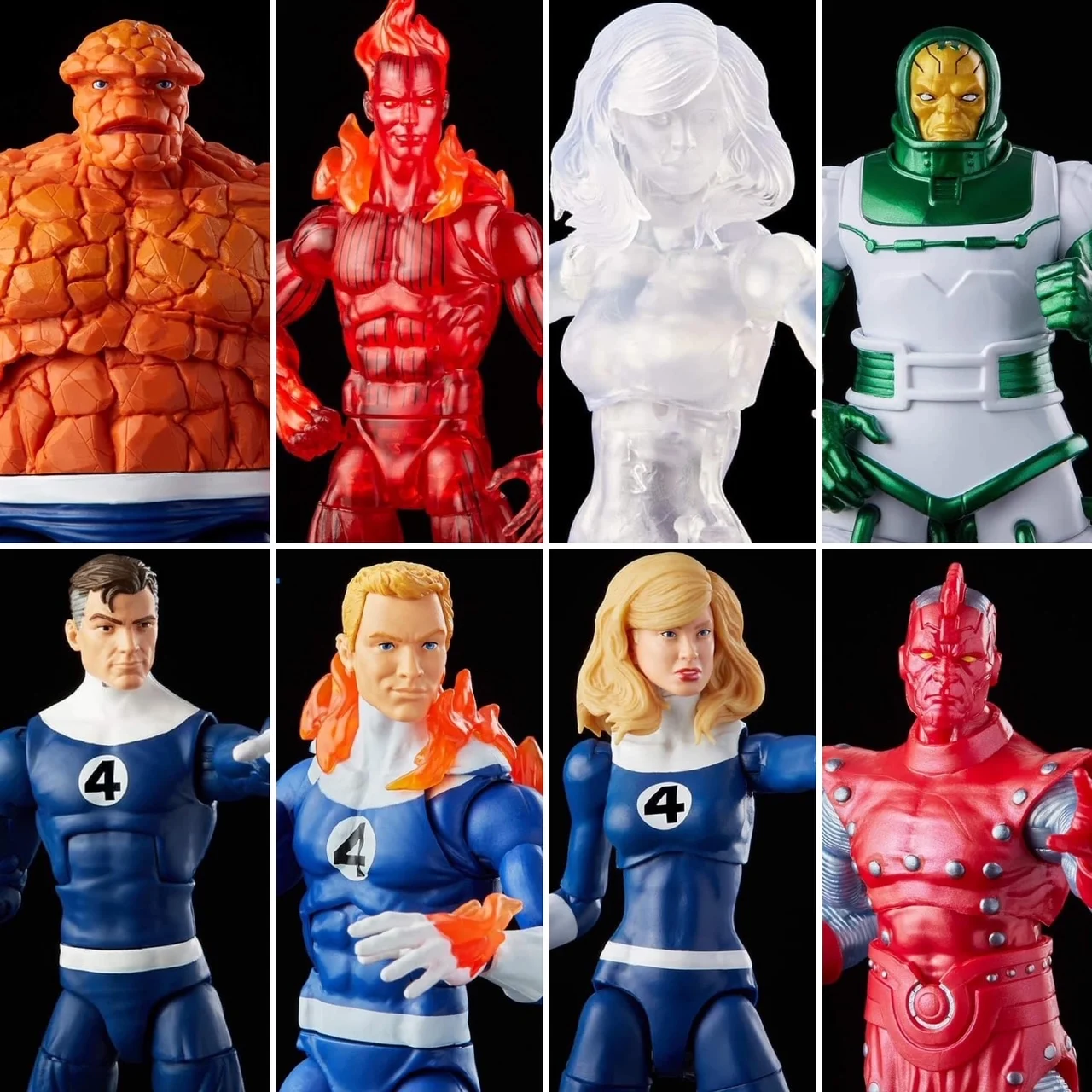 Marvel Legends фантастические четыре Ретро волнистые вещь Invicible женщина Мистер Фантастический человек фонарь психоман 6 дюймов экшн-фигурка
Marvel Legends фантастические четыре Ретро волнистые вещь Invicible женщина Мистер Фантастический человек фонарь психоман 6 дюймов экшн-фигурка