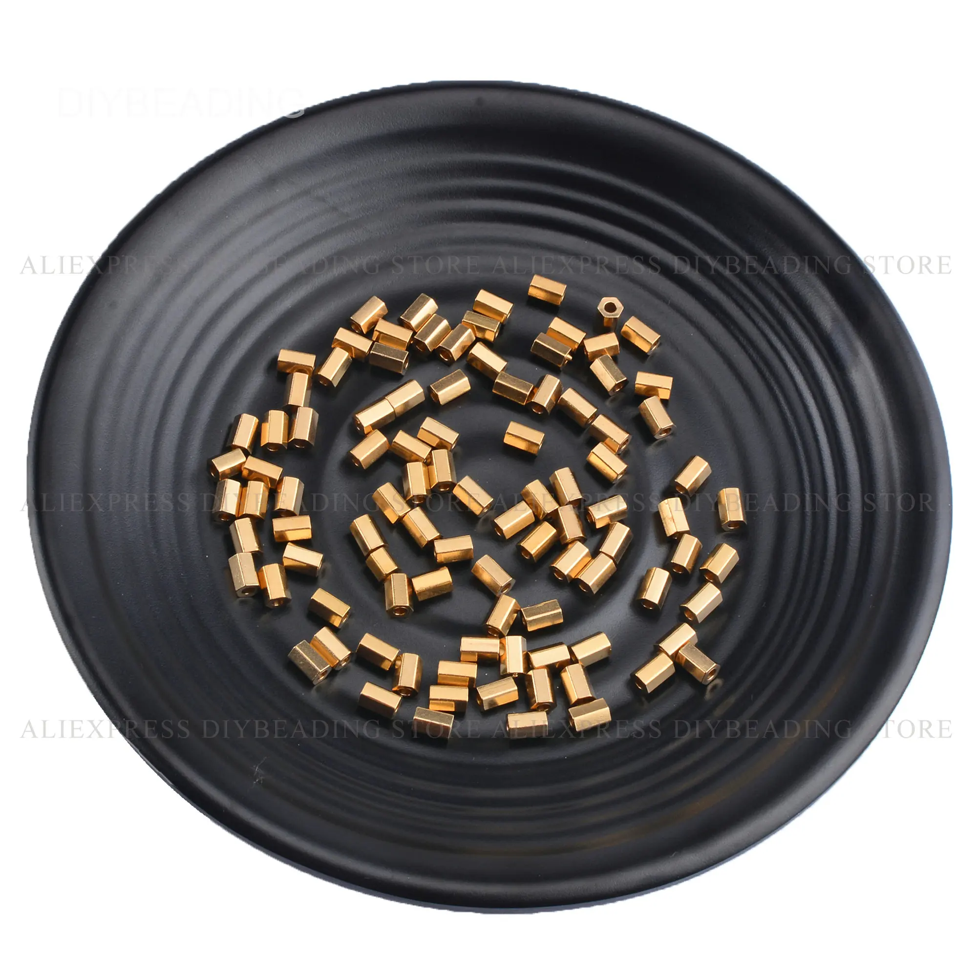 19-1000 Pcs Brass Tube Beads Lots Wholesale Hexagon Geometric Spacer Loose Connector Beads for Jewelry Making Supplies
19-1000 Pcs Brass Tube Beads Lots Wholesale Hexagon Geometric Spacer Loose Connector Beads for Jewelry Making Supplies