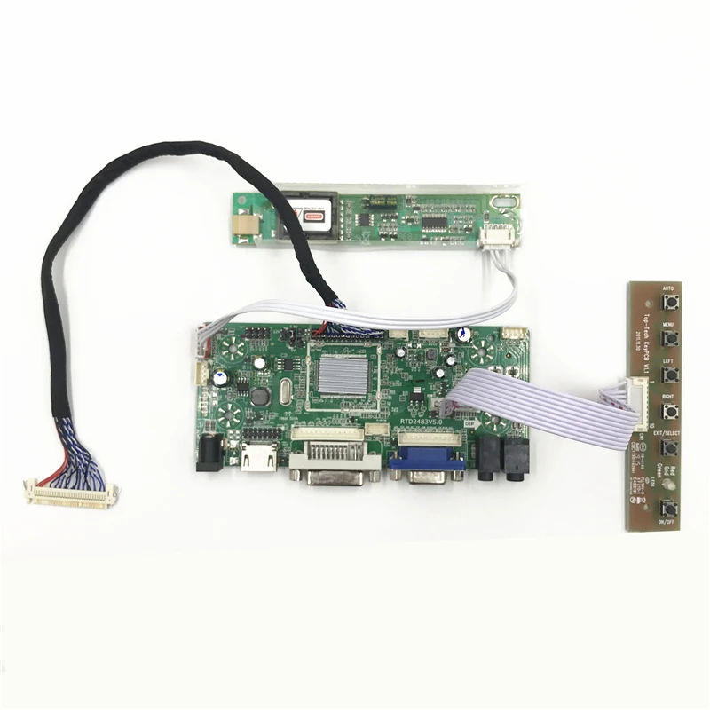 LCD controller board RTD2483 V5.0 Built-in Jump Cap program support HDMI-compatible for 16 inch 1366X768 panel LTN160AT01-001
LCD controller board RTD2483 V5.0 Built-in Jump Cap program support HDMI-compatible for 16 inch 1366X768 panel LTN160AT01-001