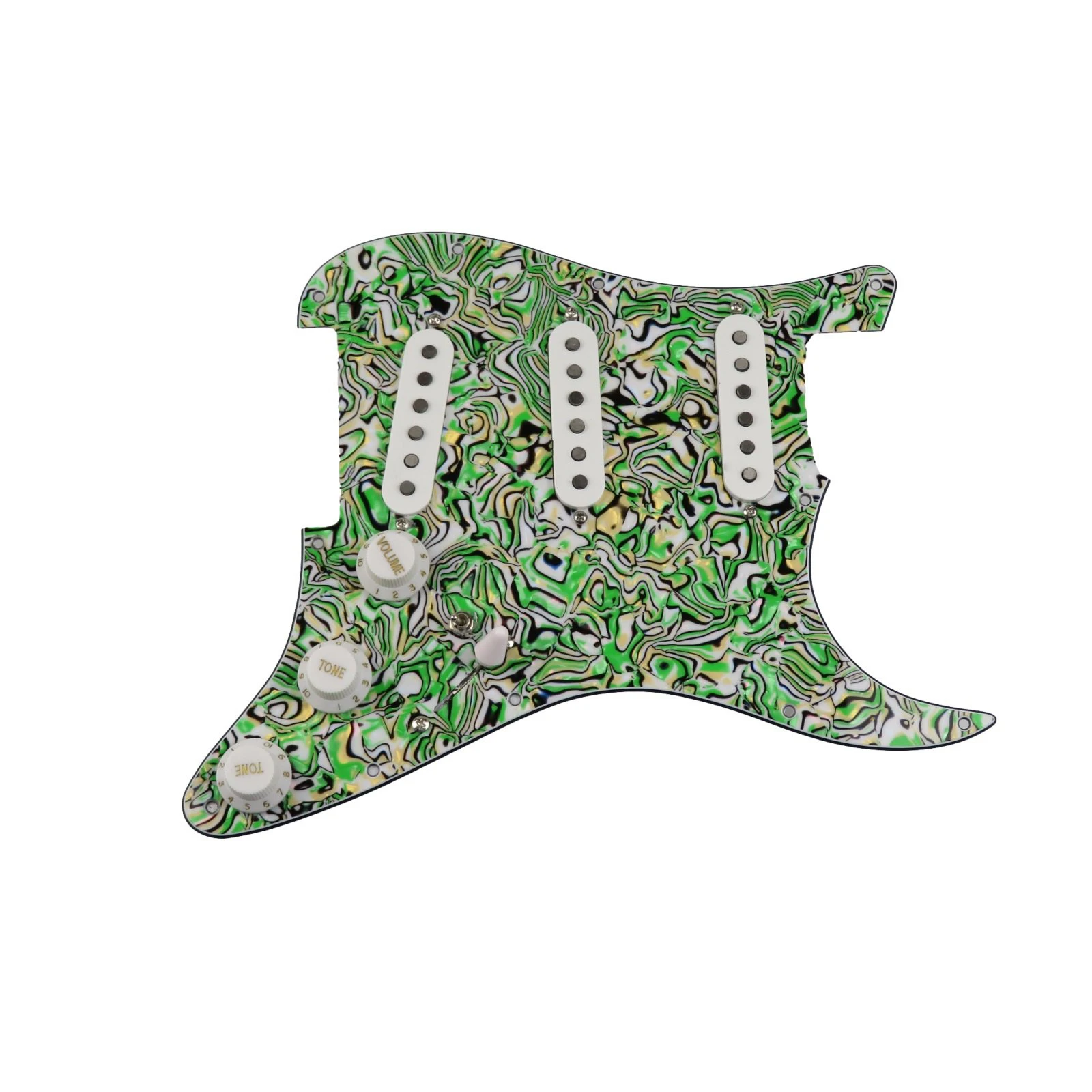 Guitar Pickups SSS 60s Style single coils Alnico 5 Pickups 7-Way Loaded Prewired
Guitar Pickups SSS 60s Style single coils Alnico 5 Pickups 7-Way Loaded Prewired