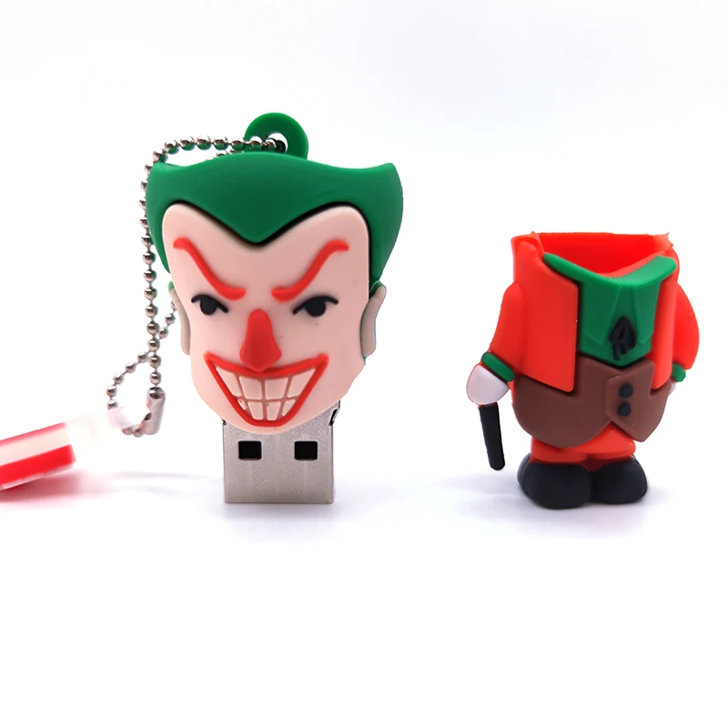 Usb Flash Drive 32GB 64GB 128GB Pendrive 4GB 8GB 16GB Cartoons Memory Usb Stick Joker Clown Pen Drive Memoria Flash U Disk
Usb Flash Drive 32GB 64GB 128GB Pendrive 4GB 8GB 16GB Cartoons Memory Usb Stick Joker Clown Pen Drive Memoria Flash U Disk