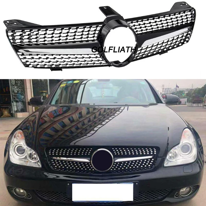 Передняя решетка DIAMOND GRILLE для CLS класса W219 2005-2010 CLS300 CLS350 CLS500 без эмблемы
Передняя решетка DIAMOND GRILLE для CLS класса W219 2005-2010 CLS300 CLS350 CLS500 без эмблемы
