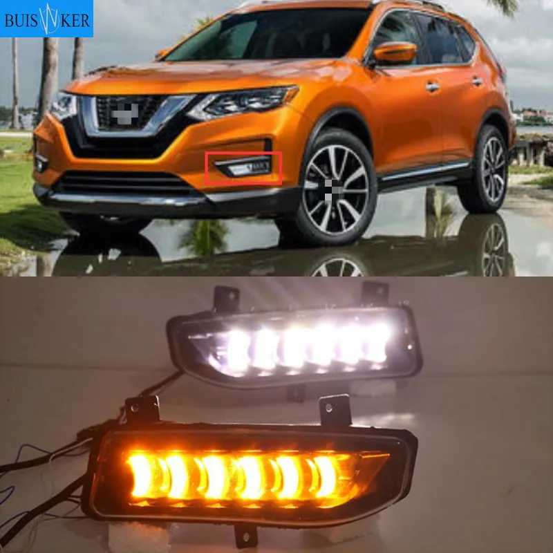 2PCS LED Daytime Running Light For Nissan X-trail T32 Xtrail 2017 2018 2019 Waterproof ABS 12V Car DRL Fog Lamp Decoration
2PCS LED Daytime Running Light For Nissan X-trail T32 Xtrail 2017 2018 2019 Waterproof ABS 12V Car DRL Fog Lamp Decoration