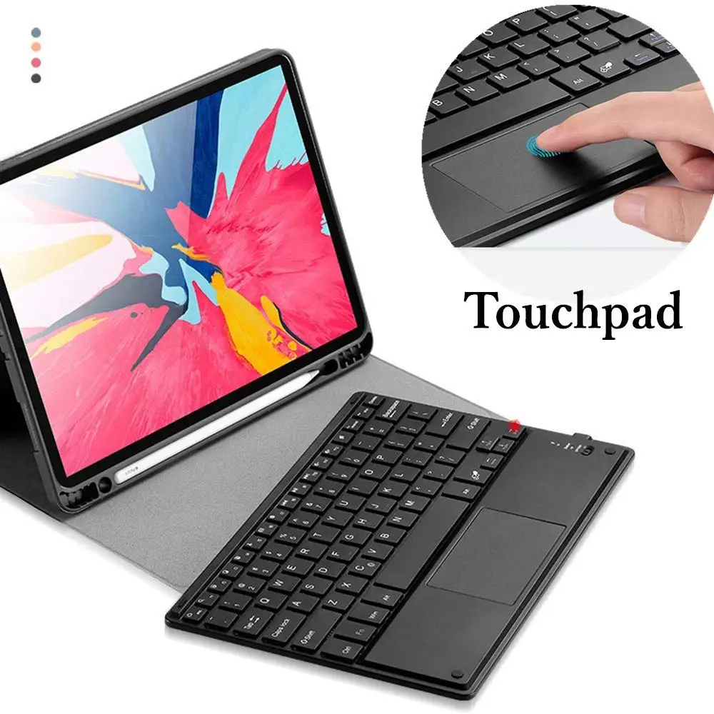 Touchpad mouse Keyboard Case for iPad 6th 9.7 2018 Cover W pencil holder For iPad 5th 2017 Air 2 Pro 9.7 Case touchpad Keyboard
Touchpad mouse Keyboard Case for iPad 6th 9.7 2018 Cover W pencil holder For iPad 5th 2017 Air 2 Pro 9.7 Case touchpad Keyboard