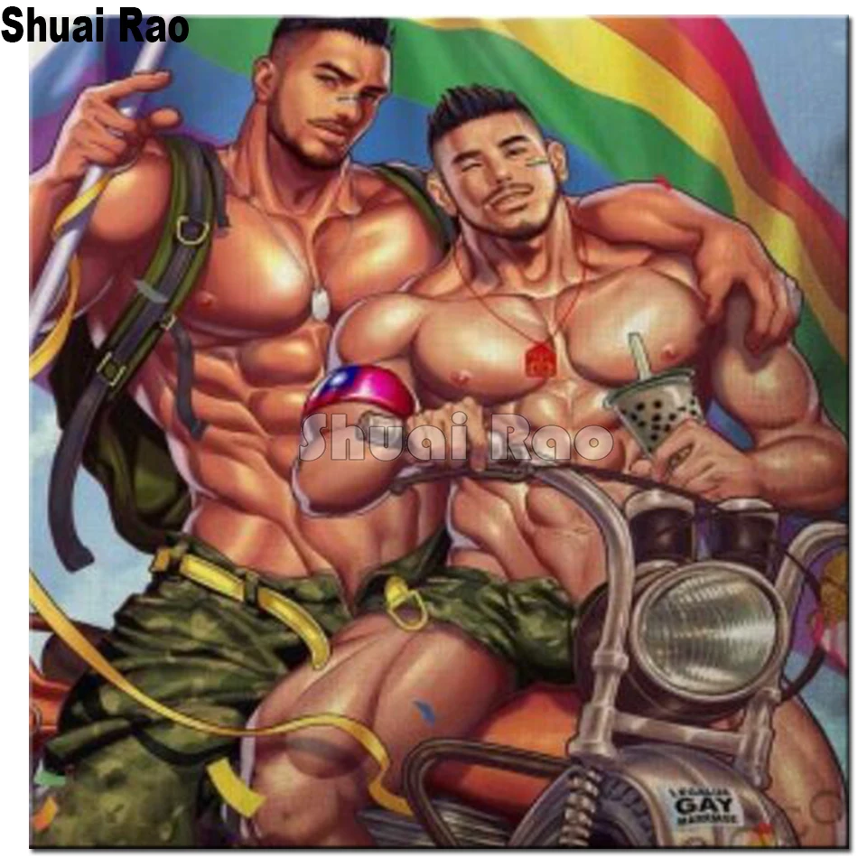 Sexy gay muscle man diamond painting 5d diy full square round drill rhinestones diamond embroidery mosaic set good pal gift
Sexy gay muscle man diamond painting 5d diy full square round drill rhinestones diamond embroidery mosaic set good pal gift