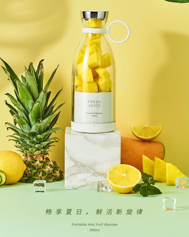 Portable Electric Juicer Blender Usb Mini Fruit Mixers Juicers Fruit Extractors Food Milkshake Multifunction Juice Maker Machine
Portable Electric Juicer Blender Usb Mini Fruit Mixers Juicers Fruit Extractors Food Milkshake Multifunction Juice Maker Machine