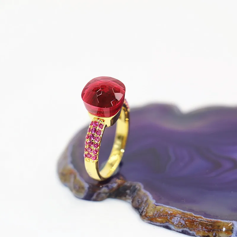 2021 Fashion Candy Style Ring Of 4 Colours Choose Crystal With Red Zircon Gold Plated Rings For Friends Best Festival Gift
2021 Fashion Candy Style Ring Of 4 Colours Choose Crystal With Red Zircon Gold Plated Rings For Friends Best Festival Gift