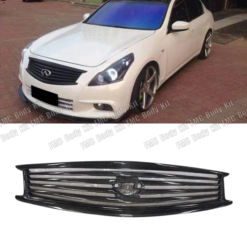 Nadaje się do Infiniti G37 G35 G25 4-drzwiowego zestawu nadwozia z włókna węglowego, stosowanego jako komponent tuningu do przed
Nadaje się do Infiniti G37 G35 G25 4-drzwiowego zestawu nadwozia z włókna węglowego, stosowanego jako komponent tuningu do przed