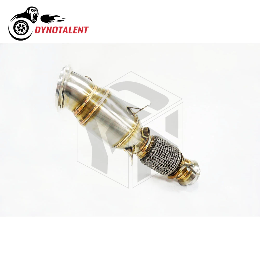 DYN RACING 3.5'' Stainless Steel 304 High Flow Performance Catless N26 Downpipe For B MW F18 520I 528I 530I 2.0T 2010-2016
DYN RACING 3.5'' Stainless Steel 304 High Flow Performance Catless N26 Downpipe For B MW F18 520I 528I 530I 2.0T 2010-2016