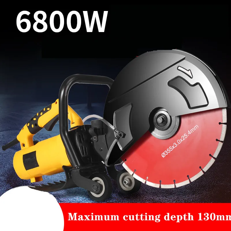 220V 6800W Electric Wall Chaser Groove Cutting Machine Wall slotting machine Steel Concrete cutting machine
220V 6800W Electric Wall Chaser Groove Cutting Machine Wall slotting machine Steel Concrete cutting machine