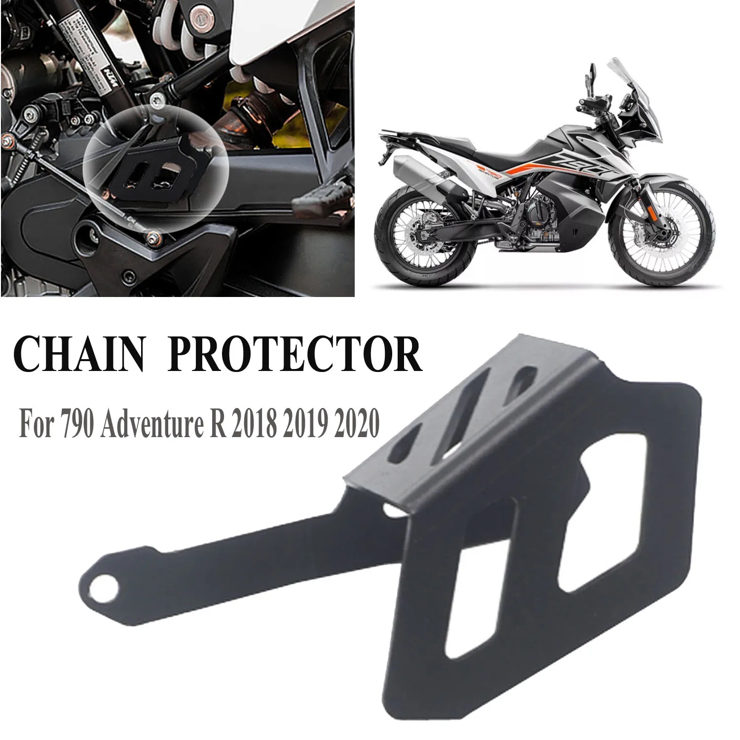 Новый мотоцикл для 790 ADV 790 Adventure R 2018 2019 2020, чехол на переднюю звездочку, защитный чехол для цепи
Новый мотоцикл для 790 ADV 790 Adventure R 2018 2019 2020, чехол на переднюю звездочку, защитный чехол для цепи