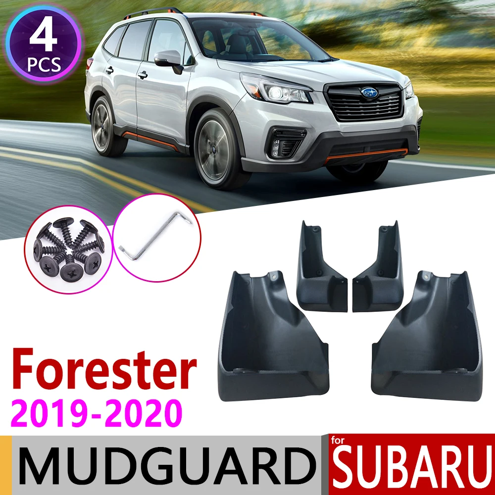 4 шт. передние и задние автомобильные брызговики для Subaru Forester SK 2019 ~ 2020, брызговики на крыло, брызговики, аксессуары 5-го поколения
4 шт. передние и задние автомобильные брызговики для Subaru Forester SK 2019 ~ 2020, брызговики на крыло, брызговики, аксессуары 5-го поколения