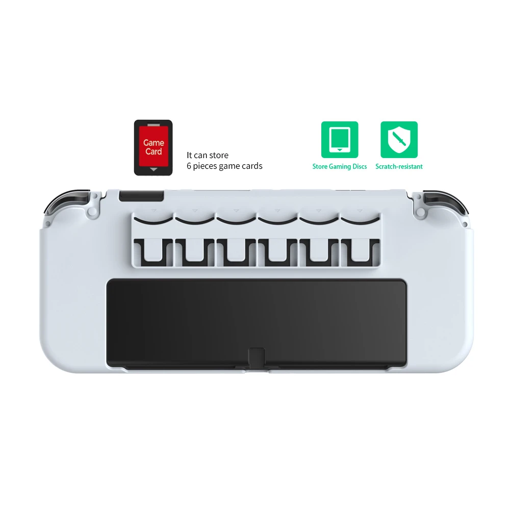 for Nintend Switch OLED Plastic Shell Case Cover for Nintendos Swich OLED NS Console with Game Cards Storage
for Nintend Switch OLED Plastic Shell Case Cover for Nintendos Swich OLED NS Console with Game Cards Storage