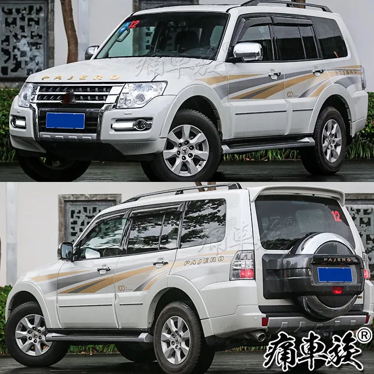 Автомобильные наклейки для Mitsubishi Pajero 2018 цветные полоски pull flowers Pajero body car door exterior decoration модифицированные автомобильные наклейки
Автомобильные наклейки для Mitsubishi Pajero 2018 цветные полоски pull flowers Pajero body car door exterior decoration модифицированные автомобильные наклейки