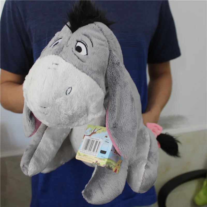 1 шт., 35 см, оригинальная серая Набивная игрушка Eeyore в виде осла, мягкая плюшевая игрушка, кукла на день рождения, подарки для детей и девочек, друзей, мягкая игрушка
1 шт., 35 см, оригинальная серая Набивная игрушка Eeyore в виде осла, мягкая плюшевая игрушка, кукла на день рождения, подарки для детей и девочек, друзей, мягкая игрушка