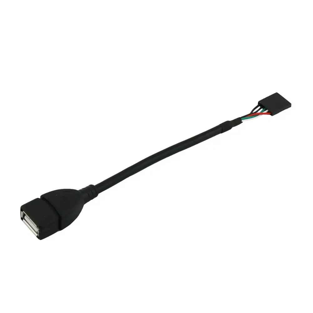 1x 10cm USB 2.0 A Female to Dupont 5 Pin Female Jack Header Motherboard Adapter Cable Cord
1x 10cm USB 2.0 A Female to Dupont 5 Pin Female Jack Header Motherboard Adapter Cable Cord