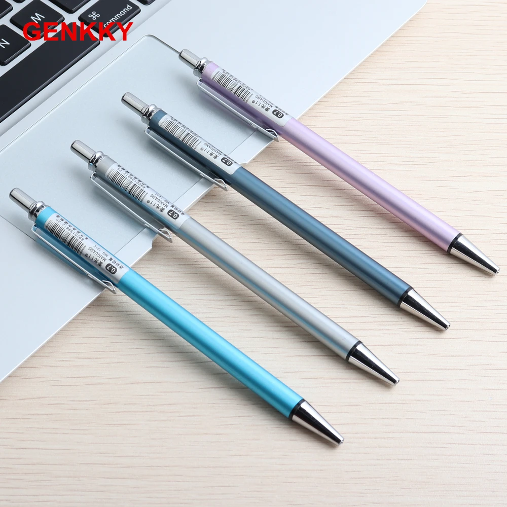 4 Pcs/Set Mechanical Pencil Promotional automatic pencils Prevent Slippery Grind Penholder Metal Stationery Pencils For School
4 Pcs/Set Mechanical Pencil Promotional automatic pencils Prevent Slippery Grind Penholder Metal Stationery Pencils For School