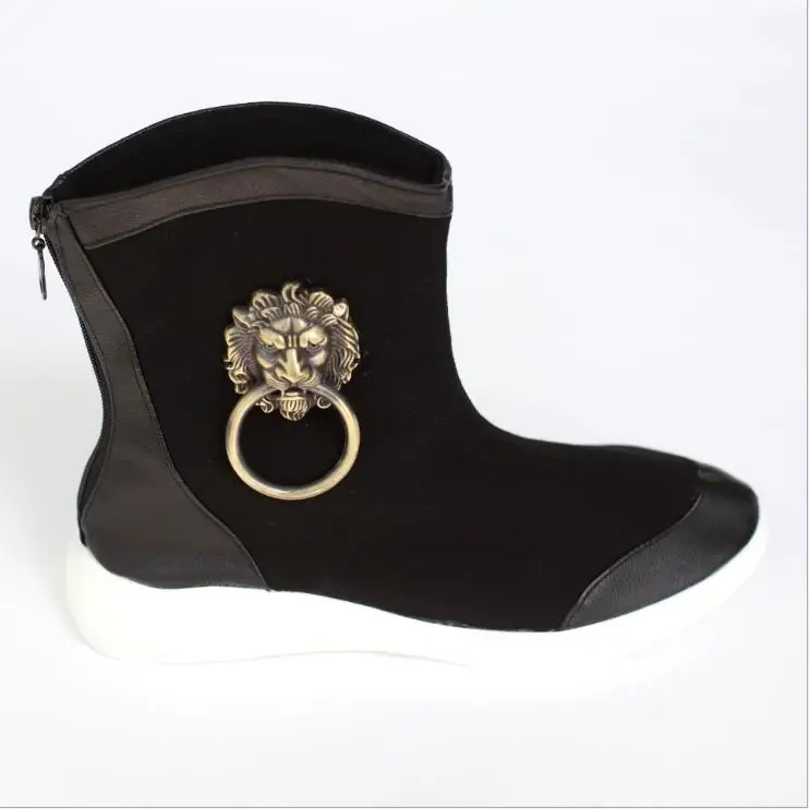 Мужские рыцарские сапоги на резиновой подошве, уникальные металлические туфли с головой льва, Новое поступление весны, парусиновые сапоги средней трубки в китайском стиле в стиле ретро 
Мужские рыцарские сапоги на резиновой подошве, уникальные металлические туфли с головой льва, Новое поступление весны, парусиновые сапоги средней трубки в китайском стиле в стиле ретро
