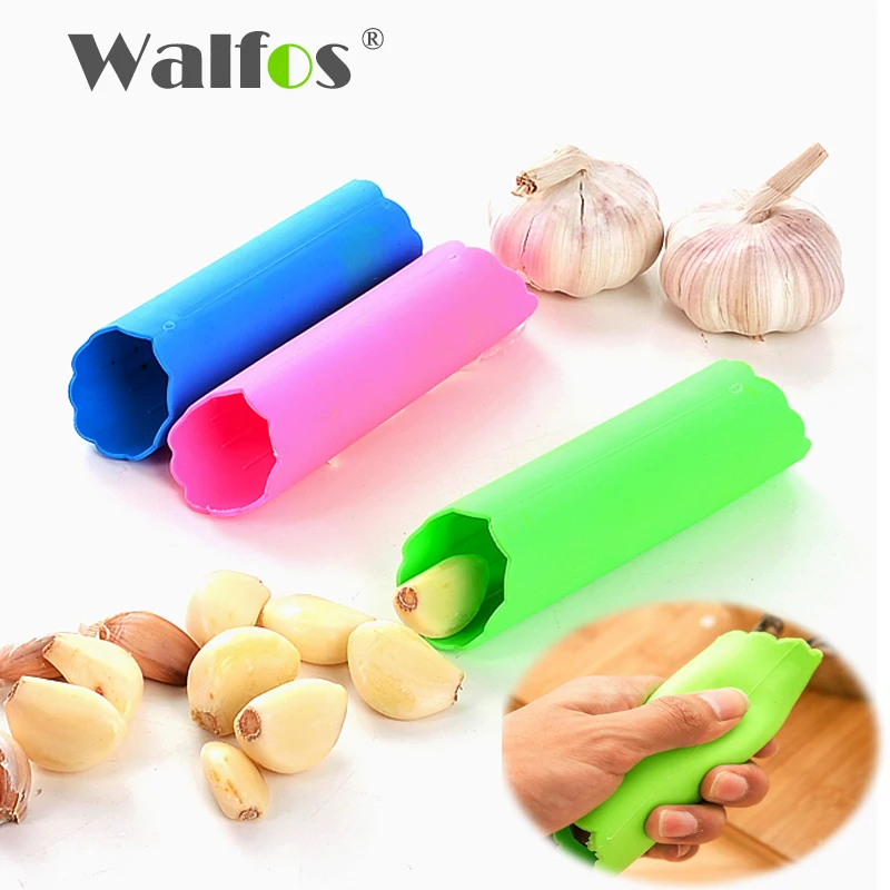 WALFOS 1 Piece Food Grade Silicone Garlic Peeler Multi Color Garlic Peeling Machine Rub Kitchen Accessories Cooking Tools
WALFOS 1 Piece Food Grade Silicone Garlic Peeler Multi Color Garlic Peeling Machine Rub Kitchen Accessories Cooking Tools