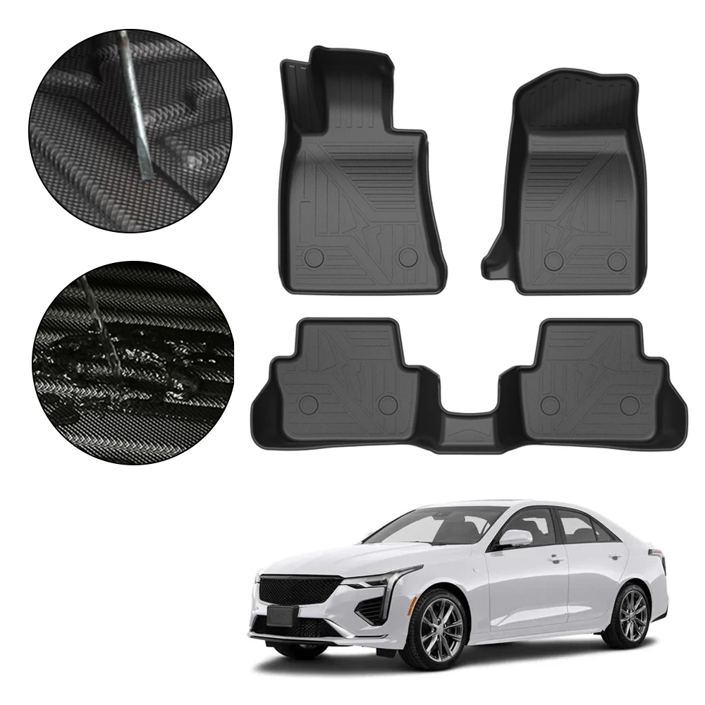 TPE Car Floor Mats For Cadillac CT4 2020 5-Seat Waterproof Non-Slip Auto Styling Accessories Interior
TPE Car Floor Mats For Cadillac CT4 2020 5-Seat Waterproof Non-Slip Auto Styling Accessories Interior