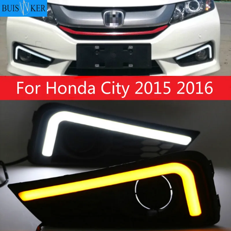 For Honda City 2015 2016 No-error Daytime Running Light LED DRL Fog Lamp Driving Lamp Car Styling
For Honda City 2015 2016 No-error Daytime Running Light LED DRL Fog Lamp Driving Lamp Car Styling