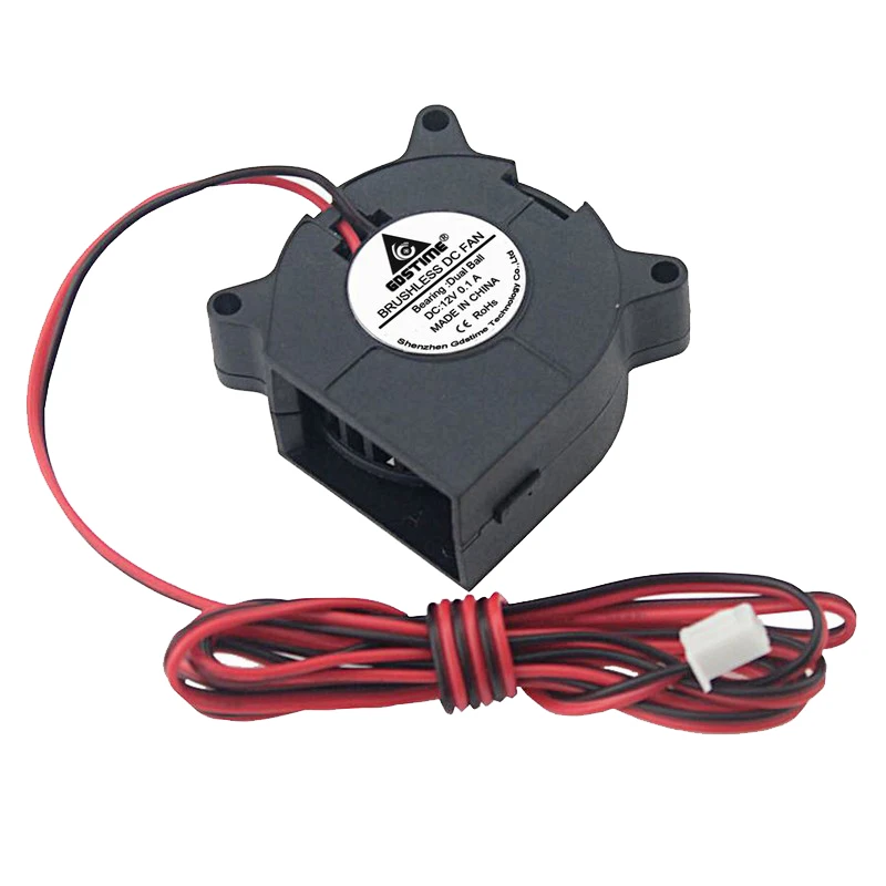 2pcs Gdstime 3D Printer Fan 40mm 4020 Turbo Blower 12V Ball Bearing Cooling Fan 1m Cable 40mm x 40mm x 20mm for 3D Printer Parts
2pcs Gdstime 3D Printer Fan 40mm 4020 Turbo Blower 12V Ball Bearing Cooling Fan 1m Cable 40mm x 40mm x 20mm for 3D Printer Parts