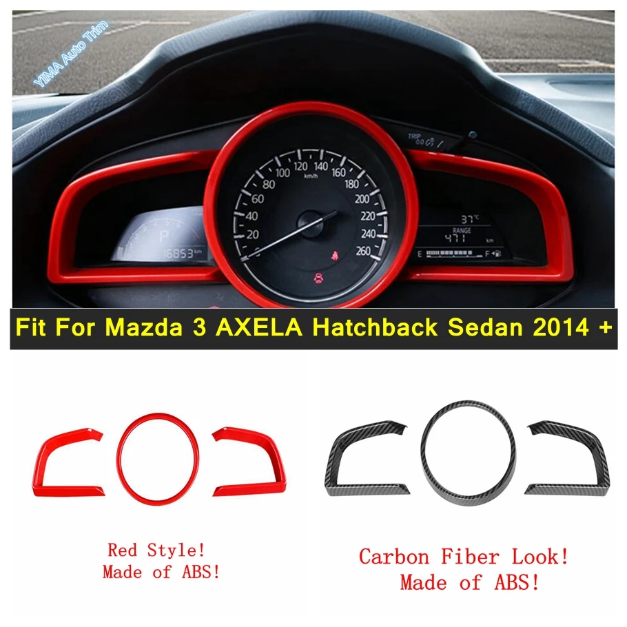 Fit For Mazda 3 AXELA Hatchback Sedan 2014 - 2018 Dashboard Instrument Panel Screen Frame Cover Trim Auto Interior Accessories
Fit For Mazda 3 AXELA Hatchback Sedan 2014 - 2018 Dashboard Instrument Panel Screen Frame Cover Trim Auto Interior Accessories