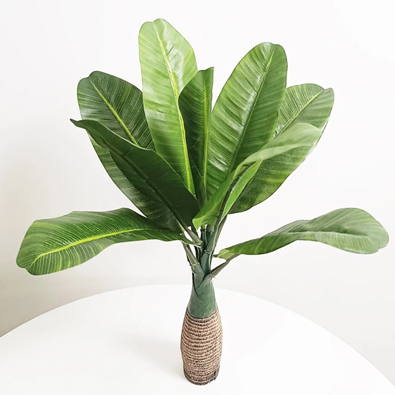 40cm Tropical Monstera Artificial Palm Tree Fake Plants Mini Desktop Potted Tree Silk Leaves 8 Heads Banana Tree For Home Decor
40cm Tropical Monstera Artificial Palm Tree Fake Plants Mini Desktop Potted Tree Silk Leaves 8 Heads Banana Tree For Home Decor