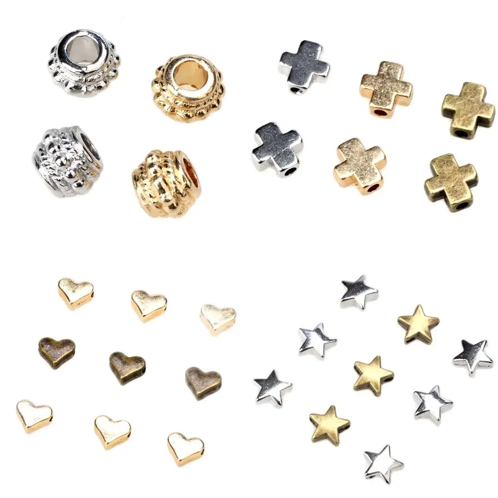 Olingart 12Pcs/Lot Zinc Alloy KC Gold Metal Spacer Beads Charms Pendants DIY Necklace Bracelet Earring Jewelry Finding Making
Olingart 12Pcs/Lot Zinc Alloy KC Gold Metal Spacer Beads Charms Pendants DIY Necklace Bracelet Earring Jewelry Finding Making
