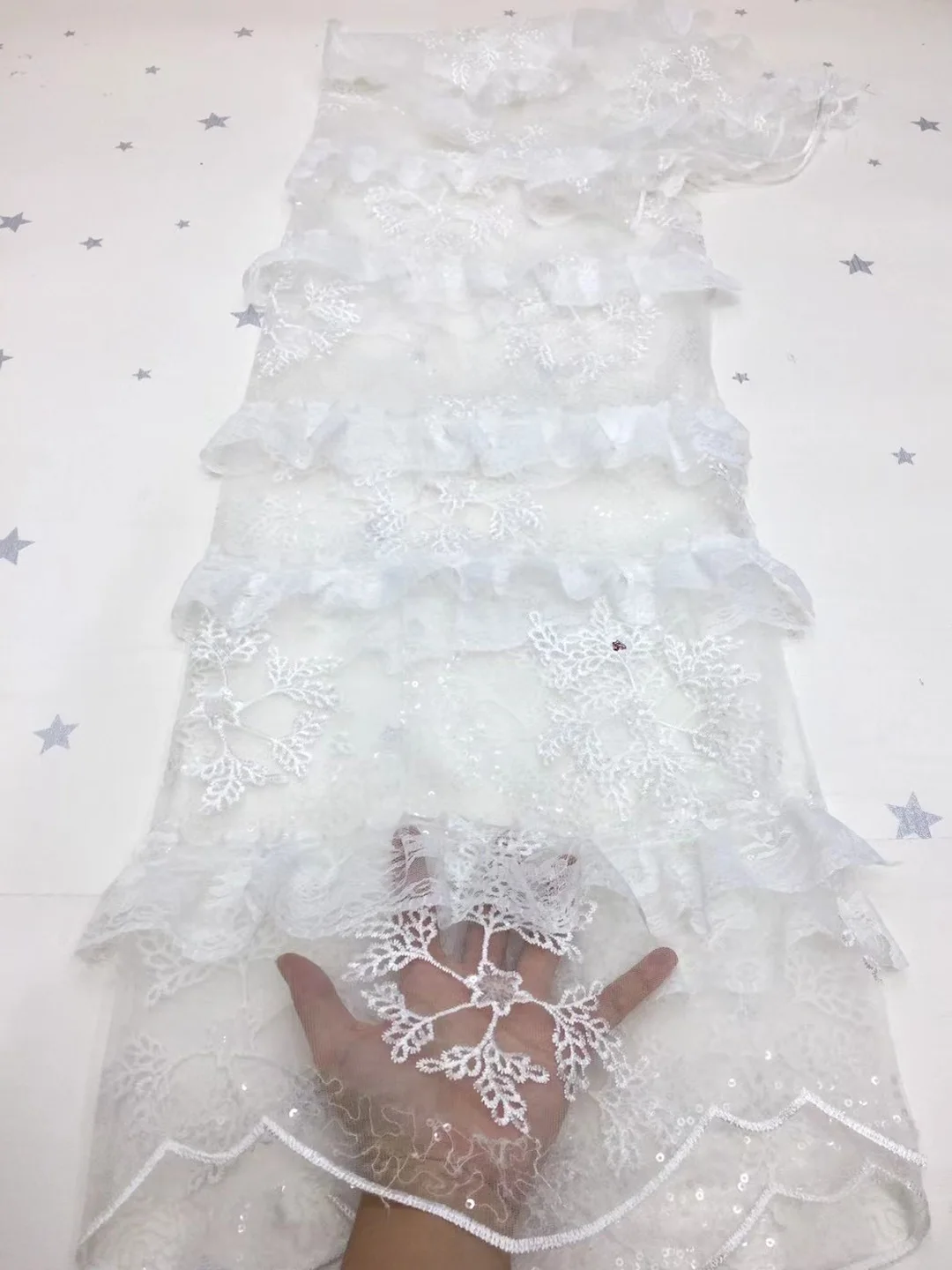 Hot Sale High Quality French Tulle Lace Fashion 3D Flower Embroidery African Style Lace Fabric Nigeria Style Lace Dress VXZ5132
Hot Sale High Quality French Tulle Lace Fashion 3D Flower Embroidery African Style Lace Fabric Nigeria Style Lace Dress VXZ5132