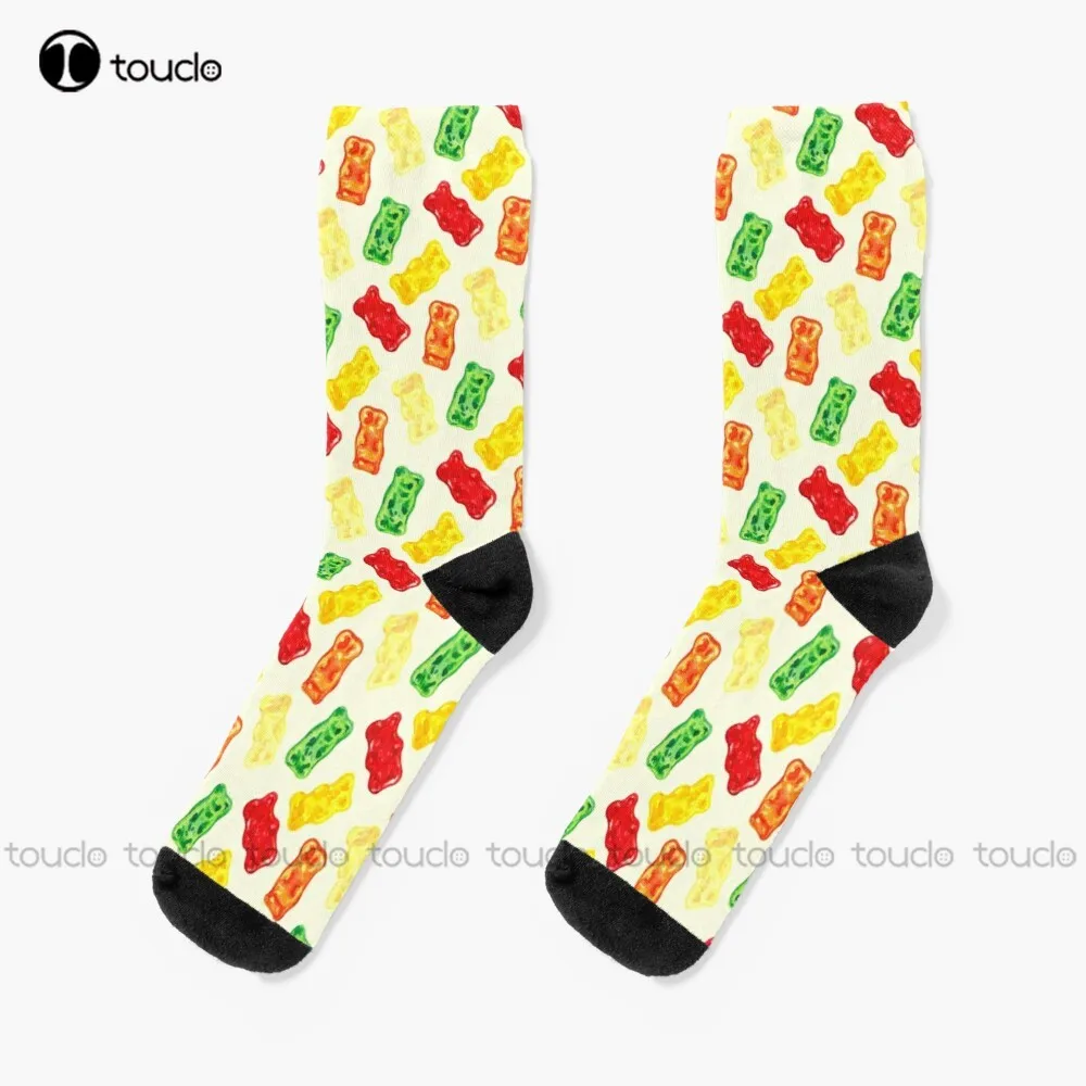 Носки с рисунком мишки Gummy, унисекс, для взрослых, подростков, Молодежные носки, персонализированные, 360 °, цифровой принт Hd, высокое качество, рождественский подарок
Носки с рисунком мишки Gummy, унисекс, для взрослых, подростков, Молодежные носки, персонализированные, 360 °, цифровой принт Hd, высокое качество, рождественский подарок